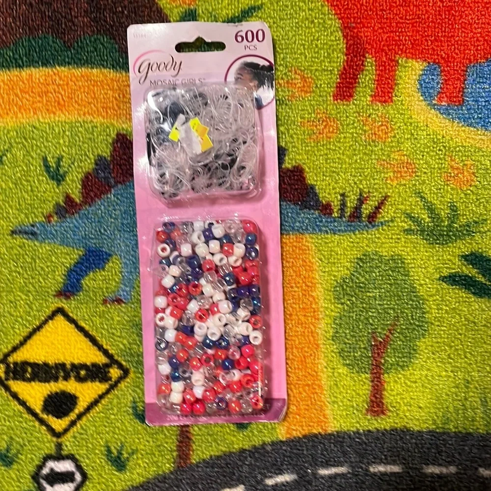 Goody Mosaic Girls Elastics and Beads Set 600 count ‼️FREE with any purchase